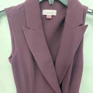 Calvin Klein wrap dress